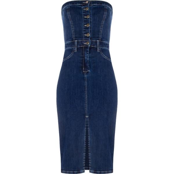 vestiti a tubino Rinascimento blu