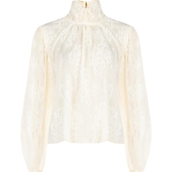 bluse Rinascimento bianco a fiori