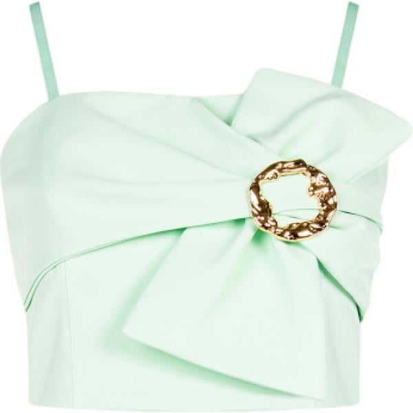 top Rinascimento bianco tinta unita