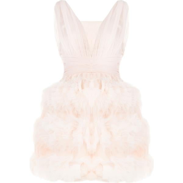 vestiti corti Rinascimento bianco tinta unita