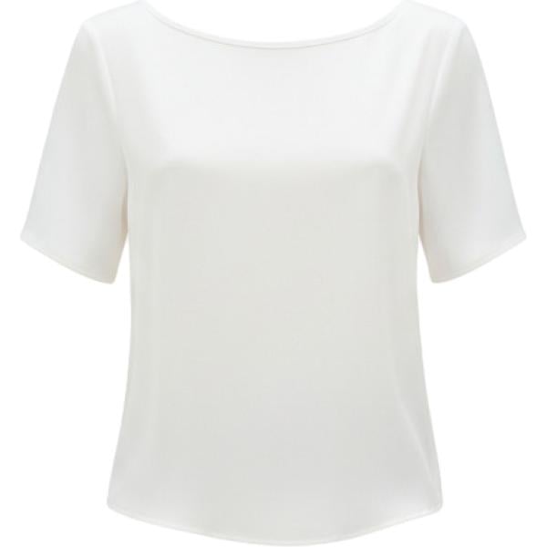 bluse Rinascimento bianco tinta unita