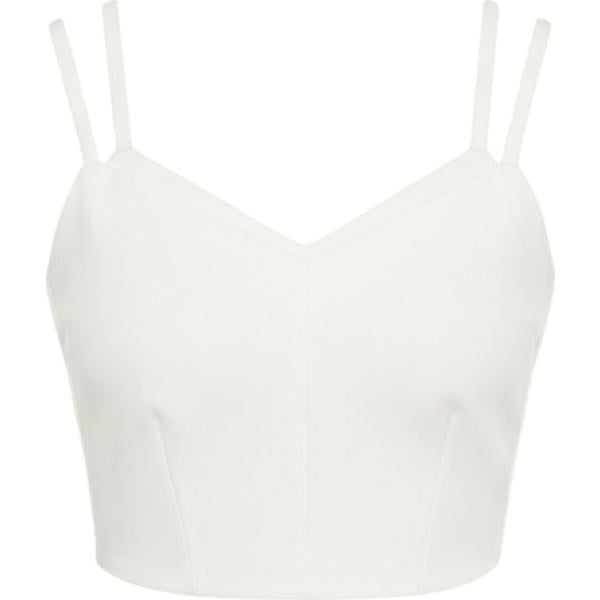 top Rinascimento bianco tinta unita