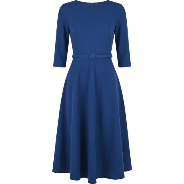 vestiti Rinascimento blu tinta unita