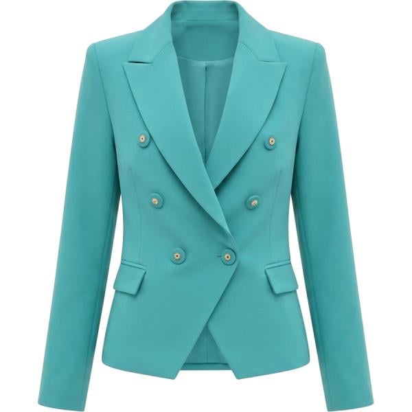 blazer Rinascimento verde tinta unita
