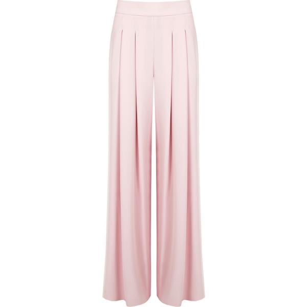 pantaloni a palazzo Rinascimento rosa