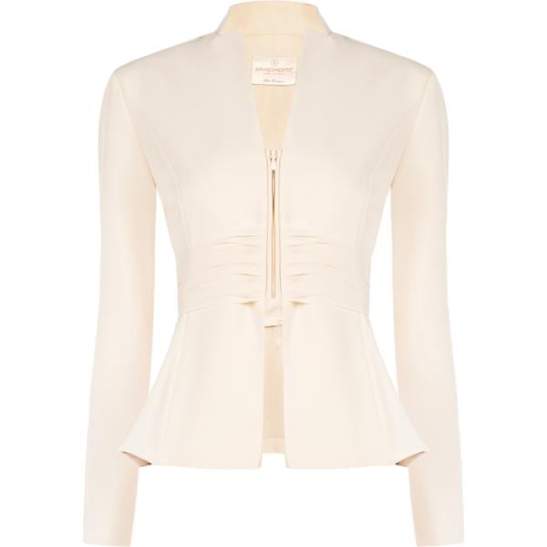 blazer Rinascimento bianco tinta unita