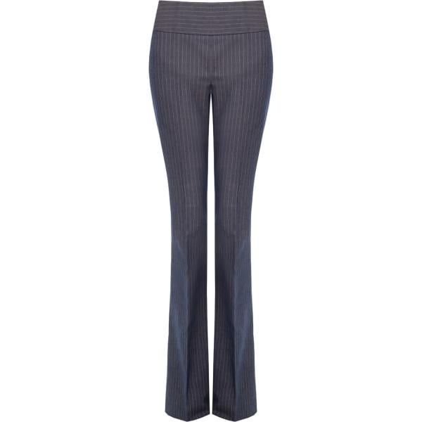 pantaloni Rinascimento blu a righe