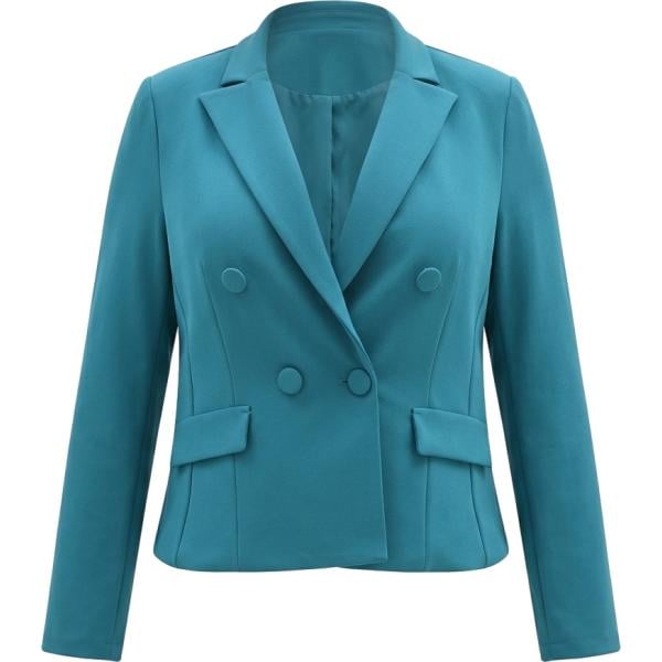 blazer Rinascimento blu tinta unita