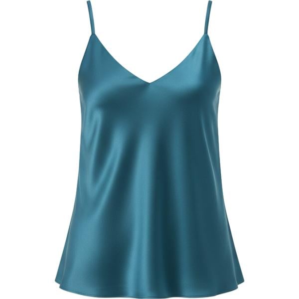 canottiere Rinascimento blu tinta unita