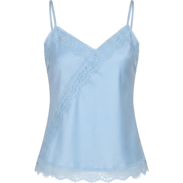 canottiere Rinascimento blu tinta unita