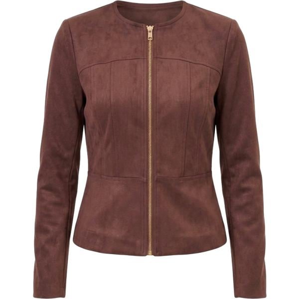 blazer Rinascimento marrone tinta unita