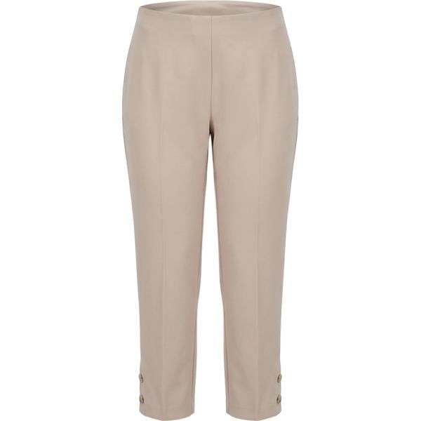 pantaloni Rinascimento marrone tinta unita