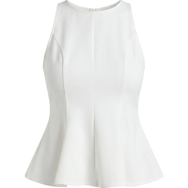 canottiere Rinascimento bianco tinta unita