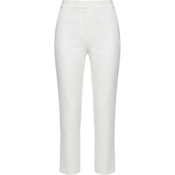 pantaloni Rinascimento bianco tinta unita