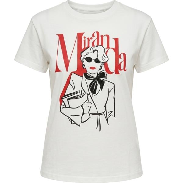t-shirt Rinascimento bianco con stampe