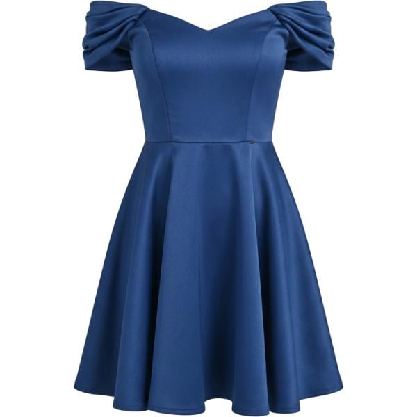 vestiti corti Rinascimento blu