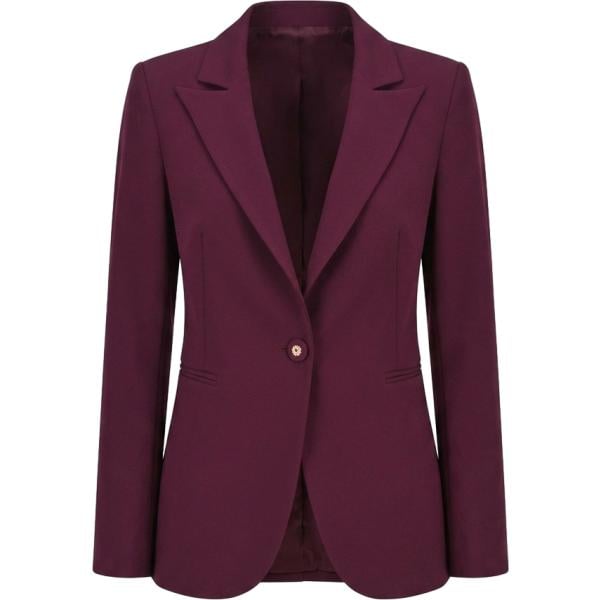 blazer Rinascimento rosso tinta unita