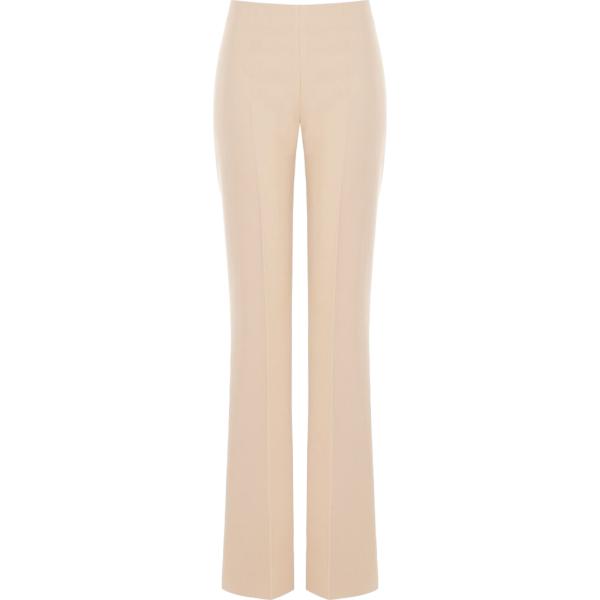 Pantaloni a palazzo da donna in grigio scuro made in italy a vita alta Rinascimento