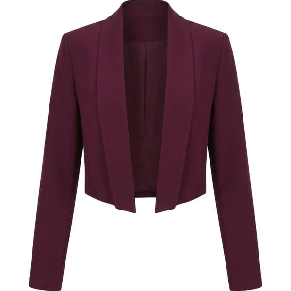 blazer Rinascimento rosso tinta unita