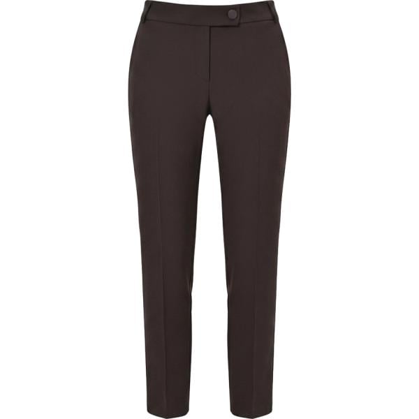 pantaloni Rinascimento marrone tinta unita
