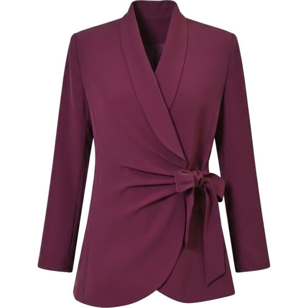 blazer Rinascimento rosso tinta unita