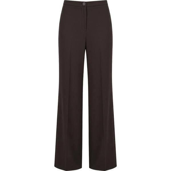 pantaloni Rinascimento marrone tinta unita