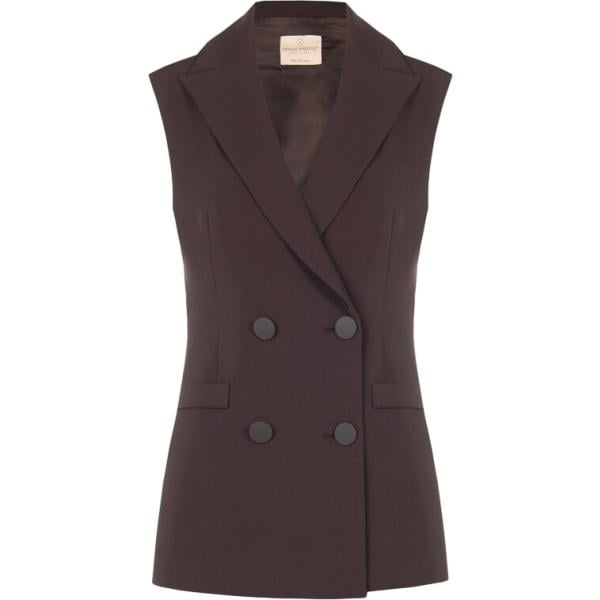 gilet Rinascimento grigio tinta unita