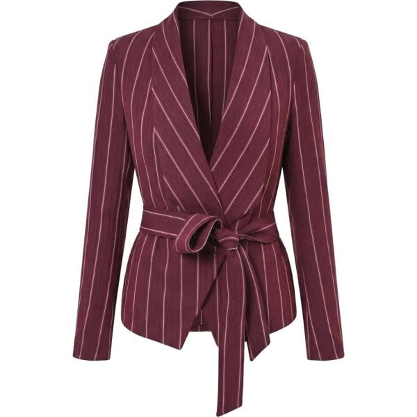blazer Rinascimento rosso a righe