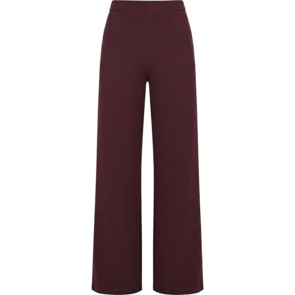 pantaloni Rinascimento rosso tinta unita