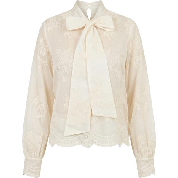 bluse Rinascimento bianco a fiori