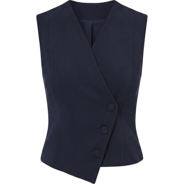 gilet Rinascimento blu a righe