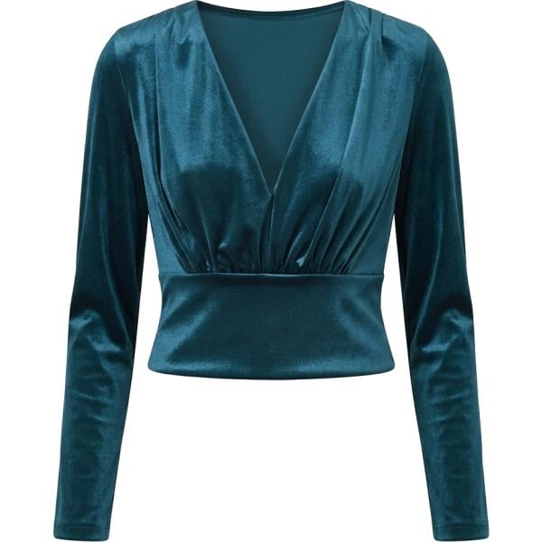 bluse Rinascimento grigio tinta unita