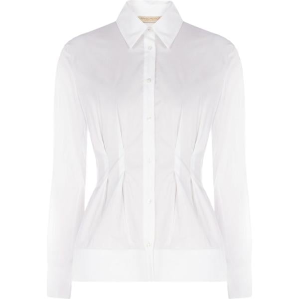 bluse Rinascimento bianco tinta unita