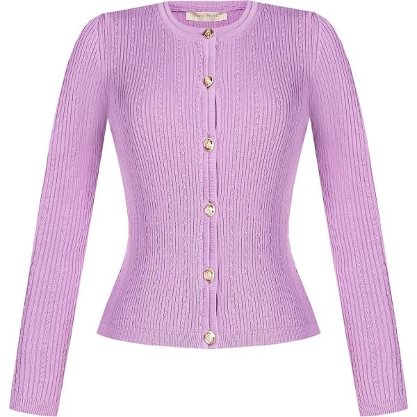 cardigans Rinascimento rosa tinta unita