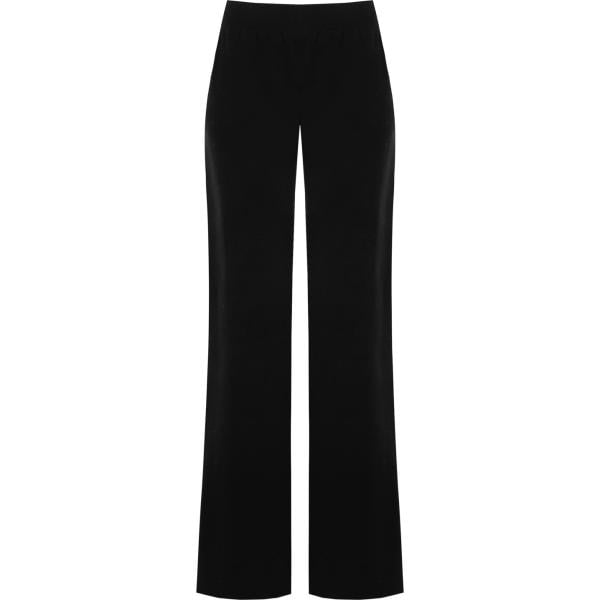 pantaloni Rinascimento nero tinta unita
