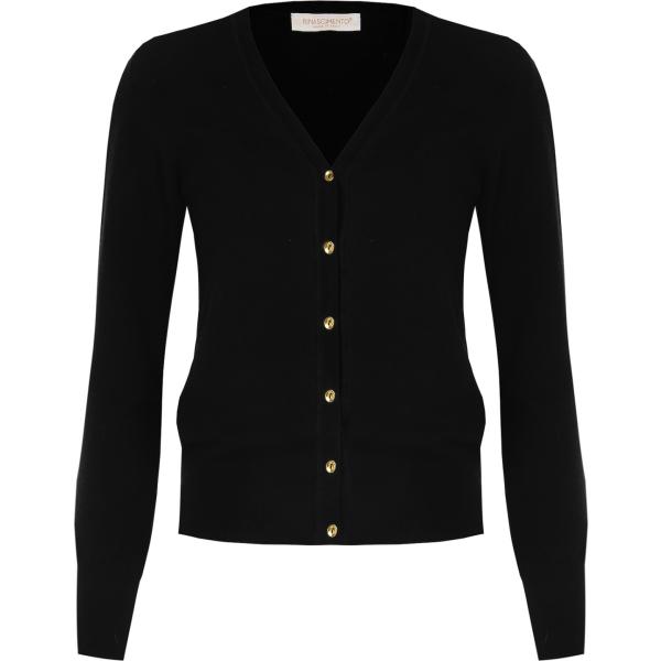cardigans Rinascimento nero