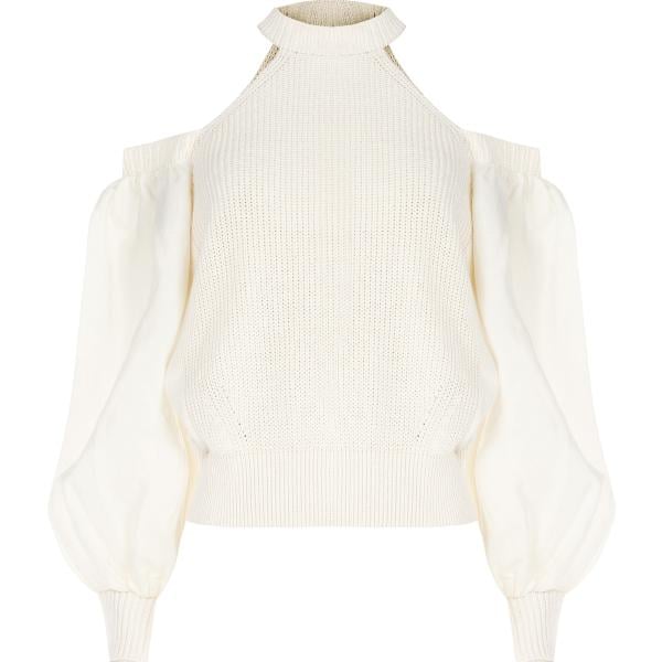 maglieria Rinascimento bianco tinta unita