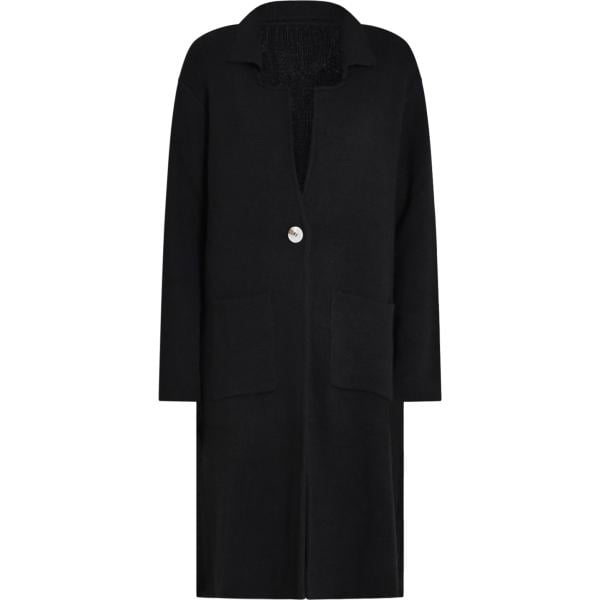 cardigans Rinascimento nero tinta unita