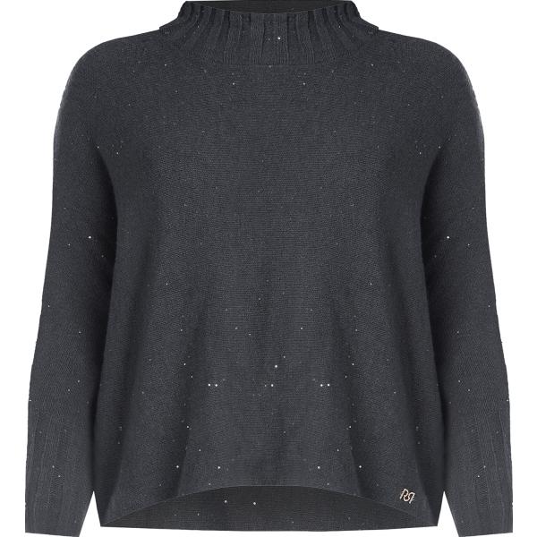 maglieria Rinascimento grigio tinta unita