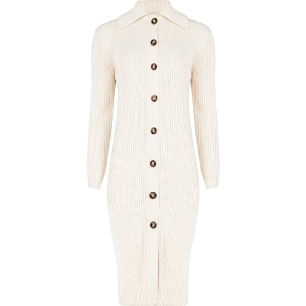 vestiti midi/longuette Rinascimento bianco tinta unita