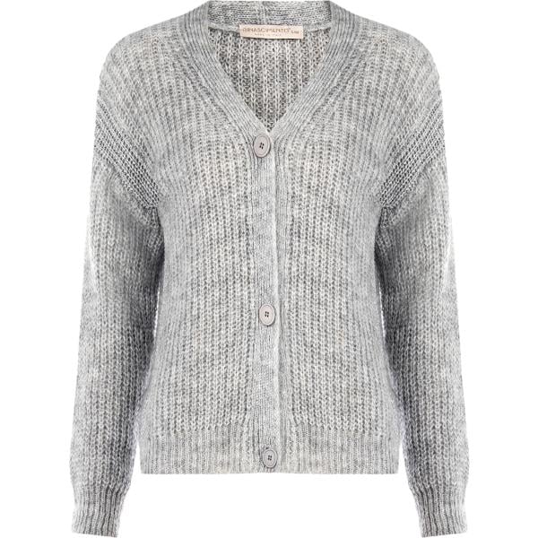 cardigans Rinascimento grigio tinta unita