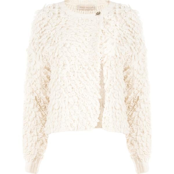 cardigans Rinascimento bianco tinta unita
