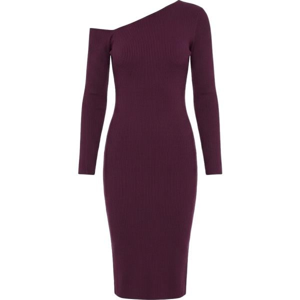 vestiti midi/longuette Rinascimento viola tinta unita