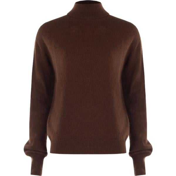 pullovers Rinascimento marrone tinta unita
