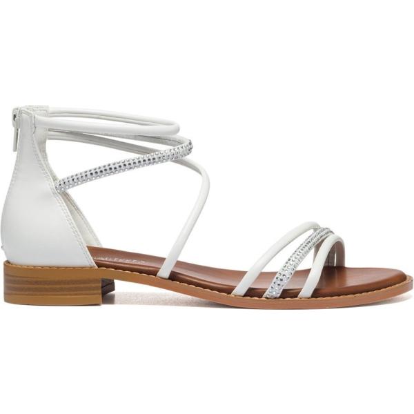 sandali in pelle Lora Ferres bianco
