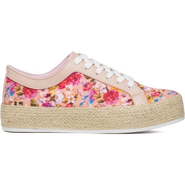 sneakers Swish Jeans marrone con stampe