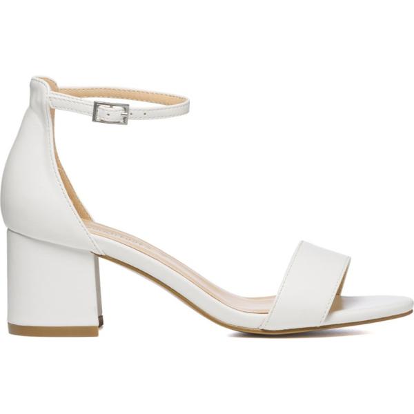 sandali in pelle Lora Ferres bianco
