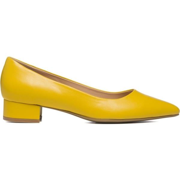 décolleté Lora Ferres giallo