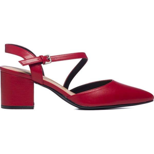 décolleté Lora Ferres rosso