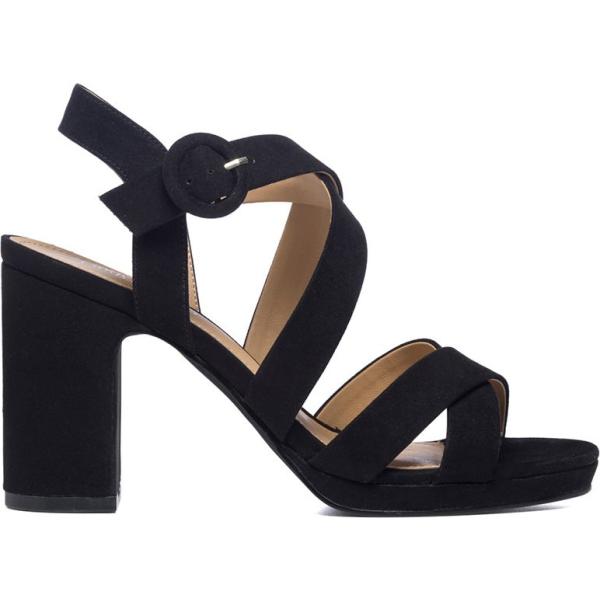 sandali col tacco Lora Ferres nero